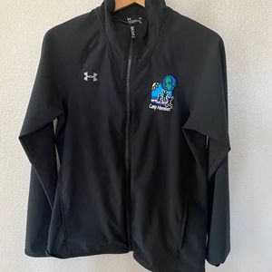 Under Armour Women's Black UA Squad Woven Warm-Up